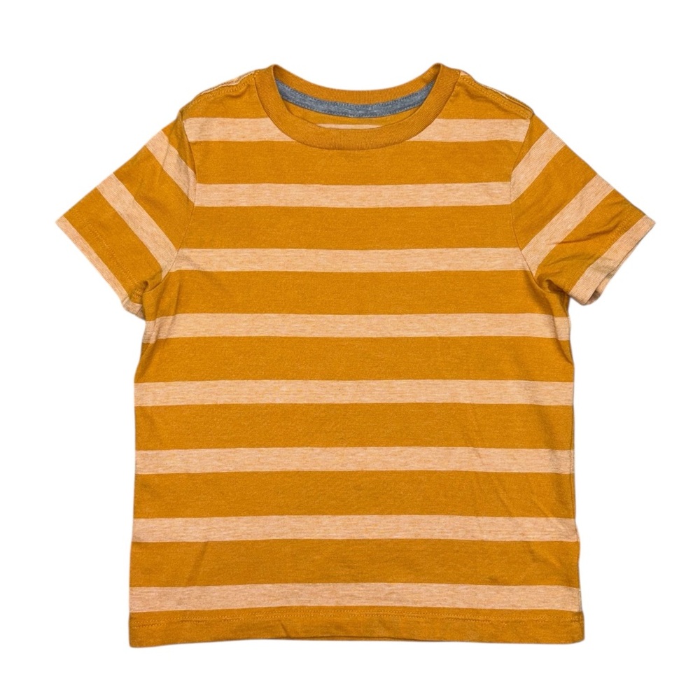 Like New Old Navy Yellow Stripes T Shirt XS (5)